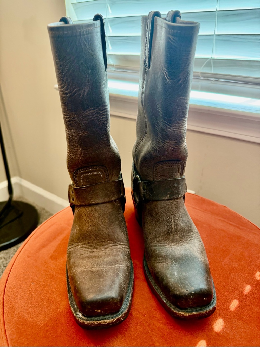 Vintage Frye 12R Harness Boots